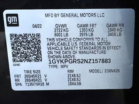 Used 2022 Cadillac XT6 Sport w/ Technology Package image 34