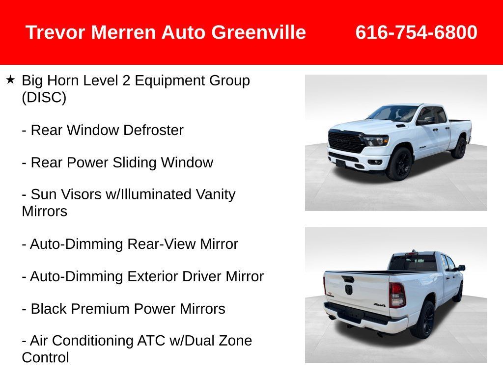 Used 2023 RAM 1500 Big Horn AWD/4WD image 26