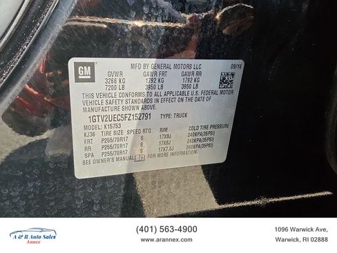 Used 2015 GMC Sierra 1500 SLE w/ SLE Value Package AWD/4WD image 19