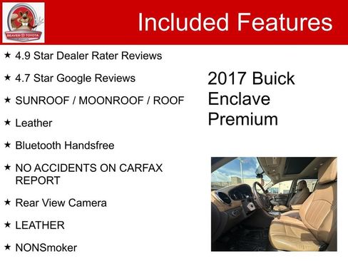Used 2017 Buick Enclave Premium w/ Experience Buick Package image 5