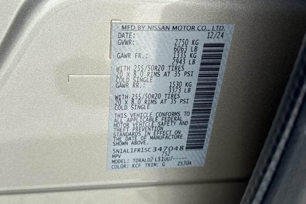 Certified 2025 INFINITI QX60 Luxe FWD image 29