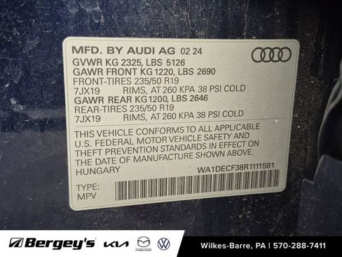 Used 2024 Audi Q3 2.0T Premium AWD/4WD image 30