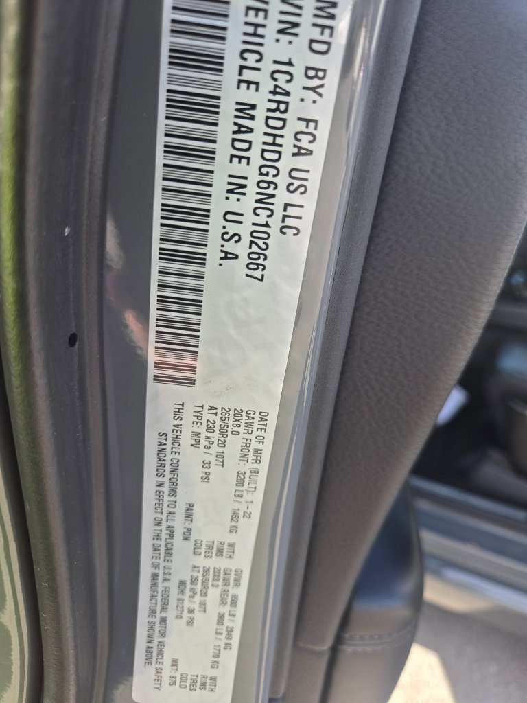 Used 2022 Dodge Durango GT RWD image 9