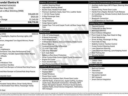 Certified 2026 Hyundai Elantra N image 14