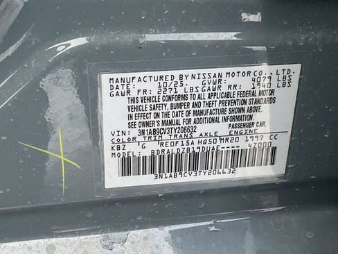 New 2026 Nissan Sentra SV w/ SV Convenience Package image 37