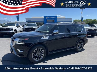 Used 2023 Nissan Armada Platinum w/ Captain's Chairs Package