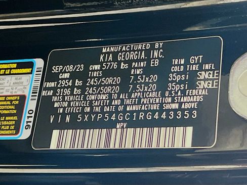 Used 2024 Kia Telluride SX FWD image 35