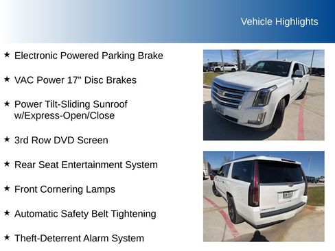 Used 2017 Cadillac Escalade ESV Platinum image 9