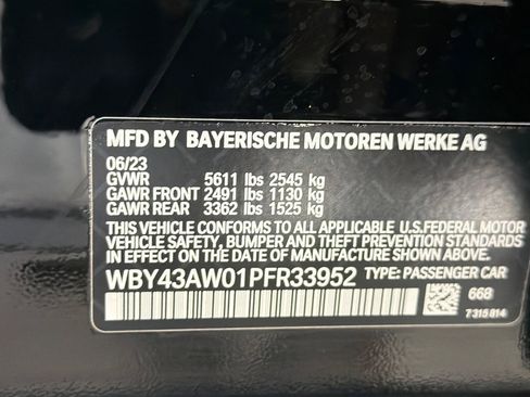 Certified 2023 BMW i4 eDrive35 w/ Premium Package RWD image 20