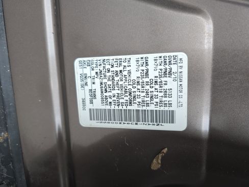 Used 2010 Nissan Murano SL w/ Leather Pkg image 33