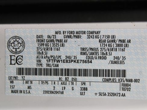 Used 2023 Ford F150 XLT w/ Trailer Tow Package AWD/4WD image 80