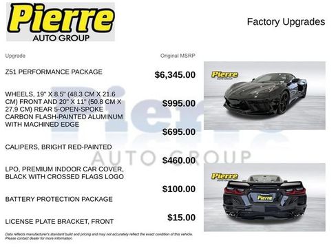 Used 2023 Chevrolet Corvette Stingray Preferred Cpe w/ Z51 Performance Package image 13