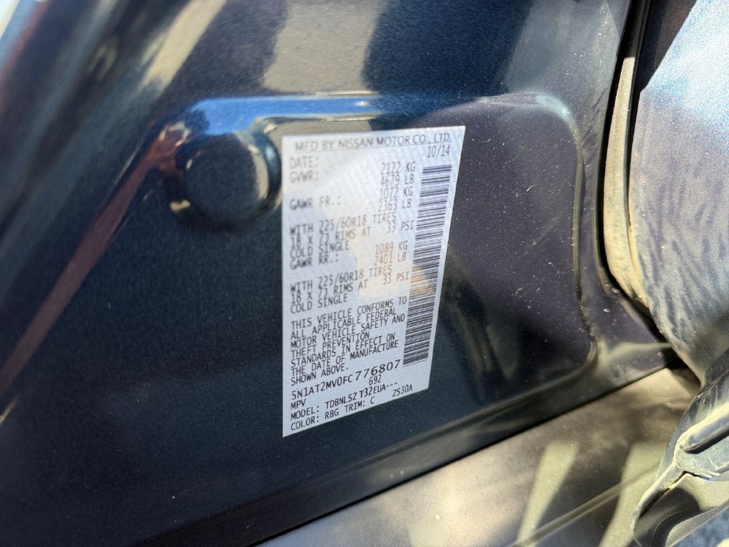 Used 2015 Nissan Rogue SL w/ SL Premium Package AWD/4WD image 32