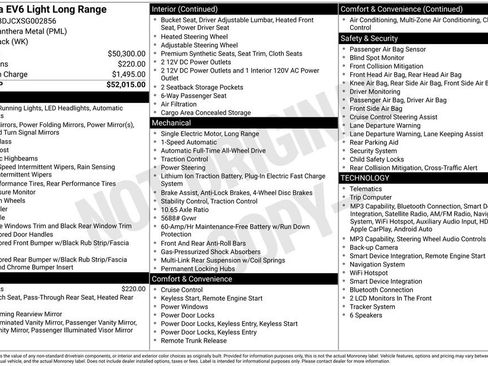 Certified 2025 Kia EV6 Light image 10