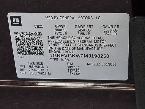 Used 2021 Chevrolet Traverse LT AWD/4WD image 28