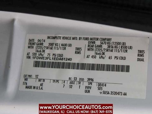 Used 2014 Ford E-350 and Econoline 350 Super Duty image 16