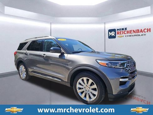Used 2023 Ford Explorer Limited w/ Limited Technology Package RWD image 1