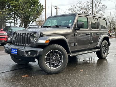 Used 2021 Jeep Wrangler Unlimited Sport image 1