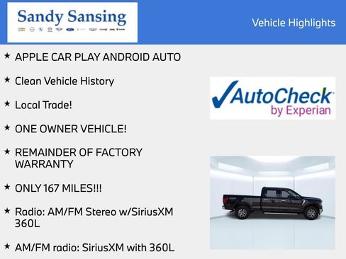 Used 2025 Ford F150 XLT w/ Equipment Group 301A Standard AWD/4WD image 7