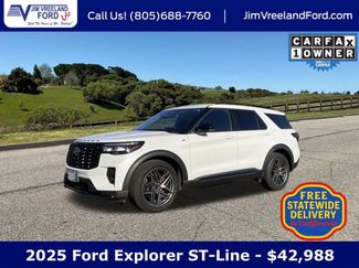 Certified 2025 Ford Explorer ST-Line w/ Premium Package 360° Tour