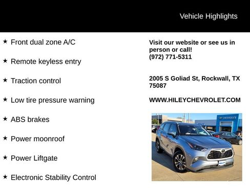 Used 2024 Toyota Highlander XLE image 10