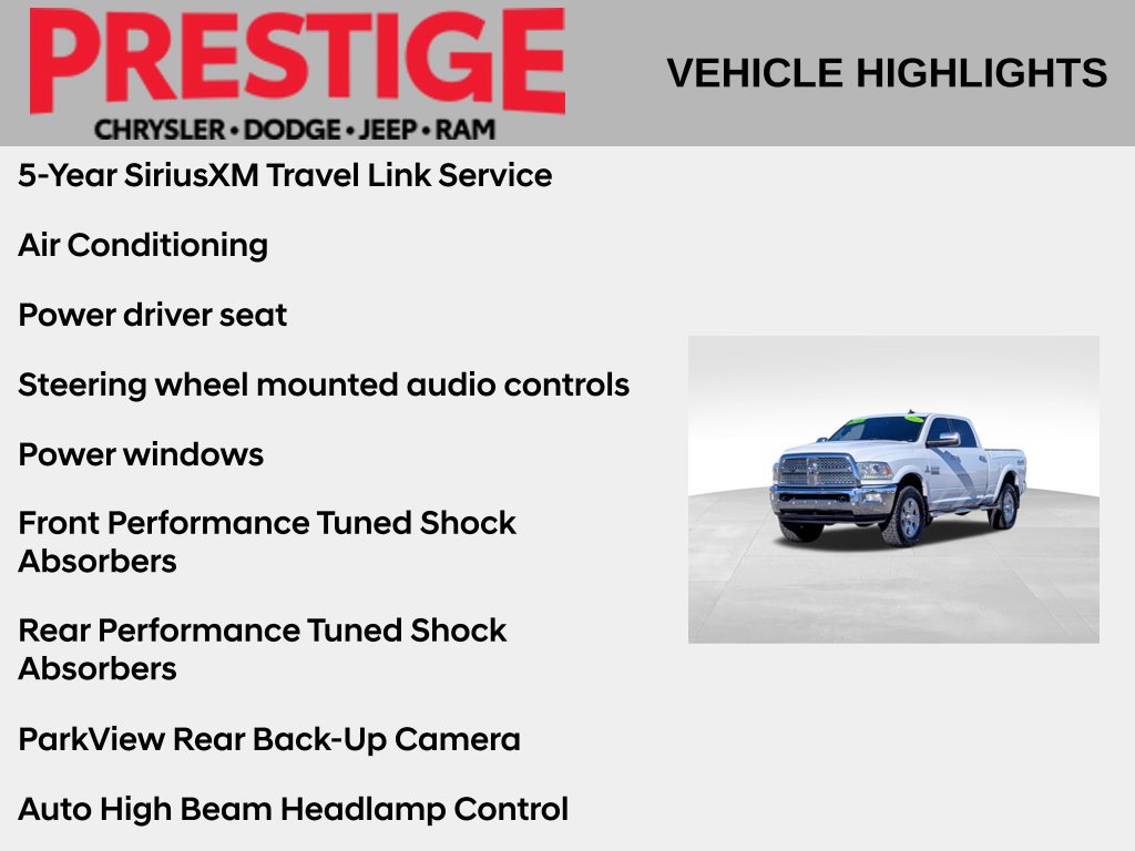 Used 2018 RAM 2500 Laramie w/ Off Road Package AWD/4WD image 4