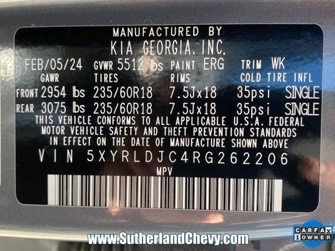 Used 2024 Kia Sorento S image 48