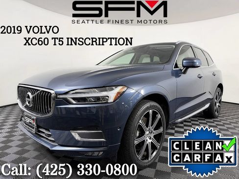 Used 2019 Volvo XC60 T5 Inscription w/ Protection Package Premier AWD/4WD image 1