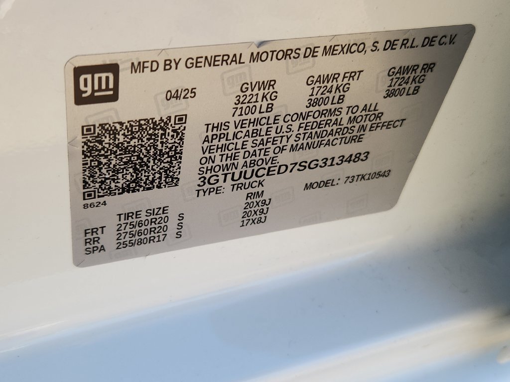 Used 2025 GMC Sierra 1500 Elevation w/ Elevation Premium Package AWD/4WD image 16