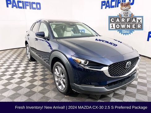 Used 2024 MAZDA CX-30 AWD 2.5 S w/ Preferred Package image 1