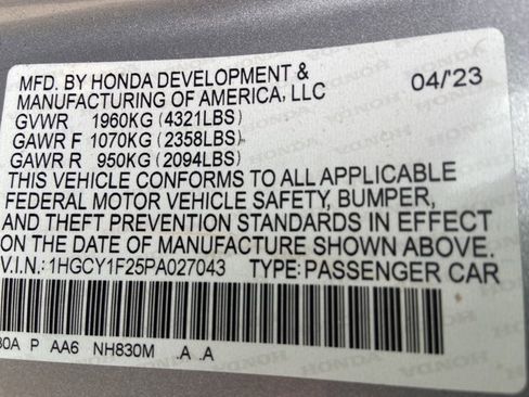 Used 2023 Honda Accord LX image 35