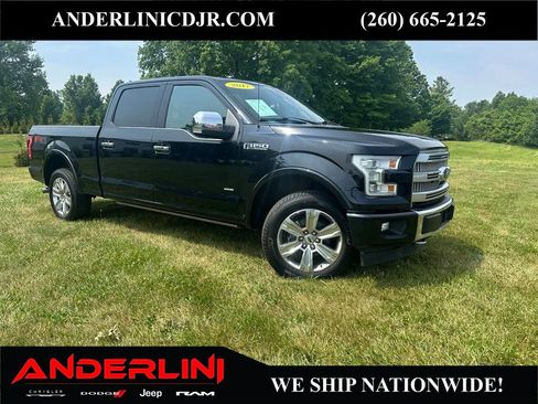 Used 2017 Ford F150 Platinum w/ Technology Package AWD/4WD image 1
