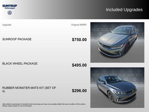 Used 2025 Volkswagen Jetta SE w/ Sunroof Package FWD image 2
