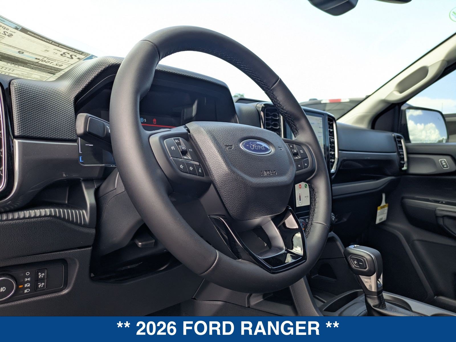 New 2026 Ford Ranger XLT w/ Black Appearance Package RWD image 29
