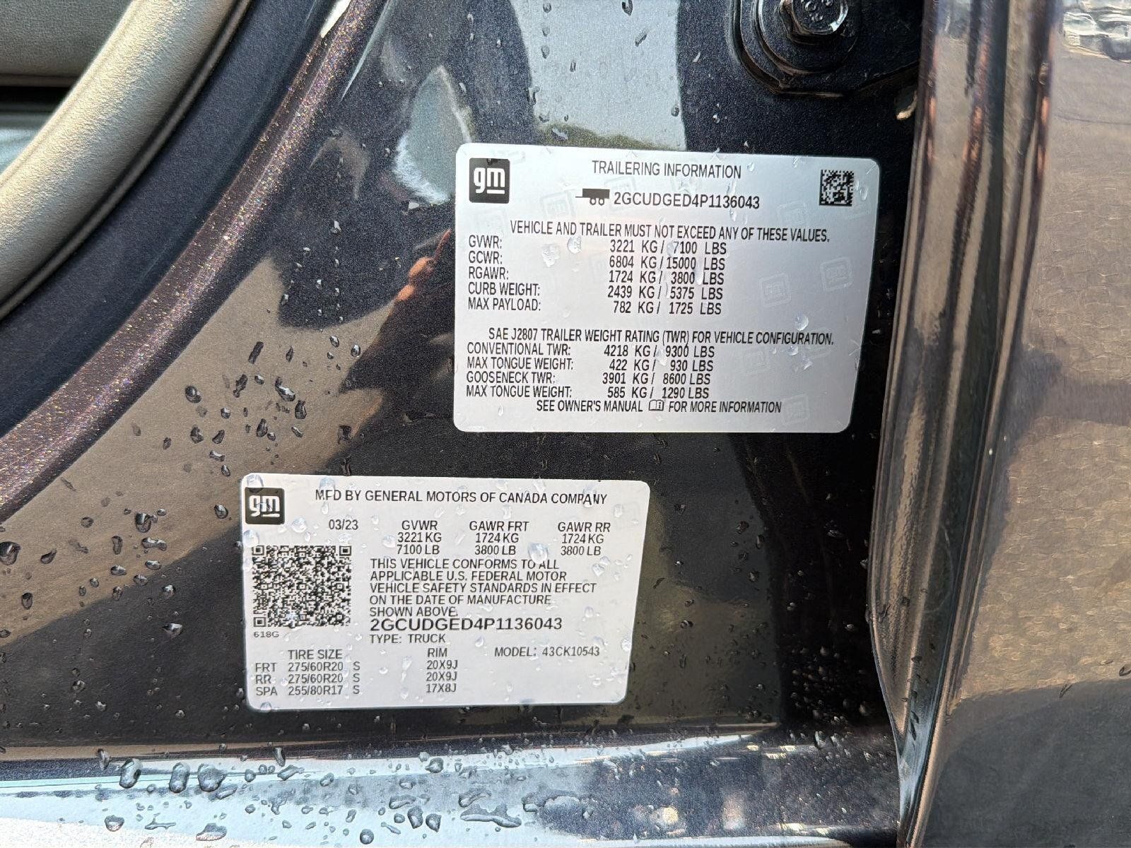 Used 2023 Chevrolet Silverado 1500 LTZ AWD/4WD image 46