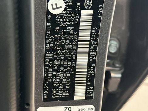 Certified 2023 Toyota Camry SE w/ Audio Upgrade Package FWD image 28