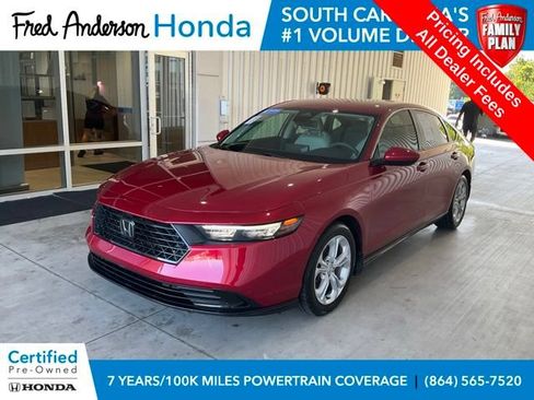 Certified 2023 Honda Accord LX image 1