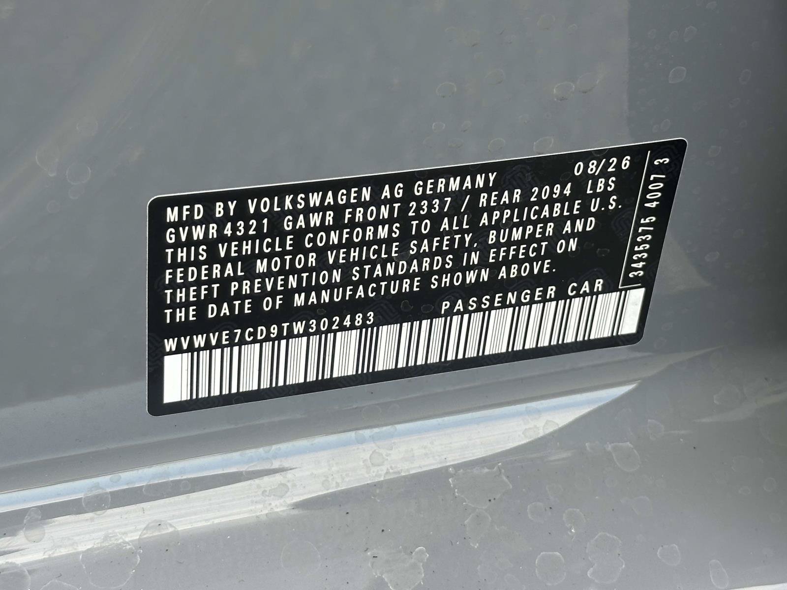New 2026 Volkswagen GTI Autobahn FWD image 16