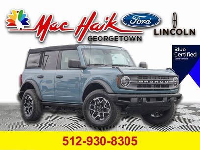 Certified 2021 Ford Bronco Black Diamond