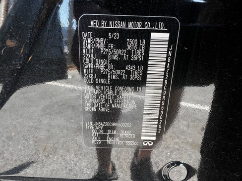 Used 2024 INFINITI QX80 Sensory image 54
