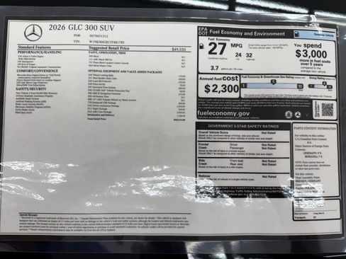 New 2026 Mercedes-Benz GLC 300 image 32