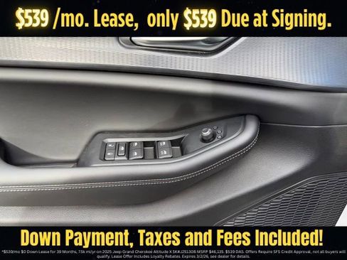 New 2025 Jeep Grand Cherokee Altitude image 17