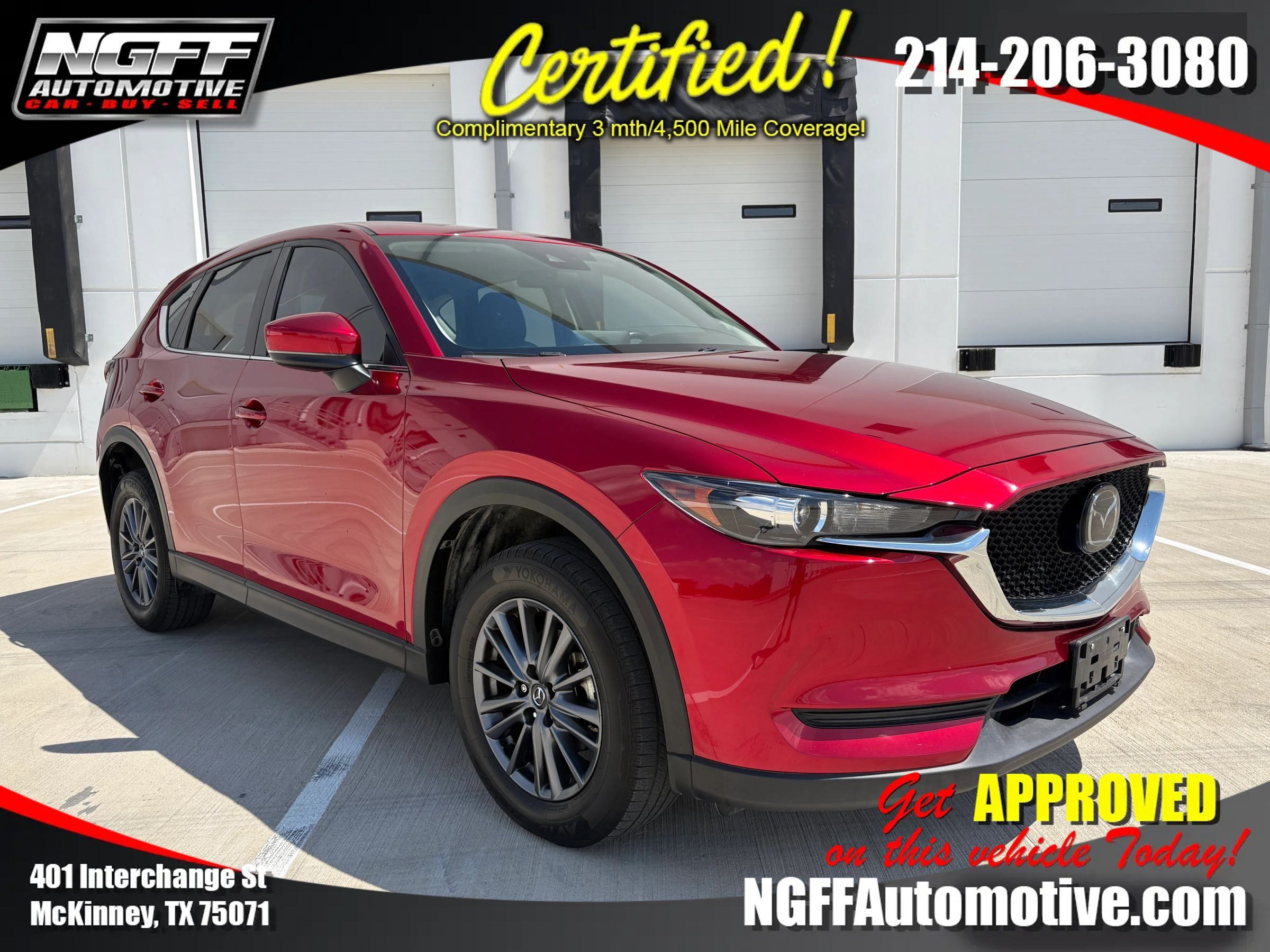 Used 2021 MAZDA CX-5 Touring FWD image 1