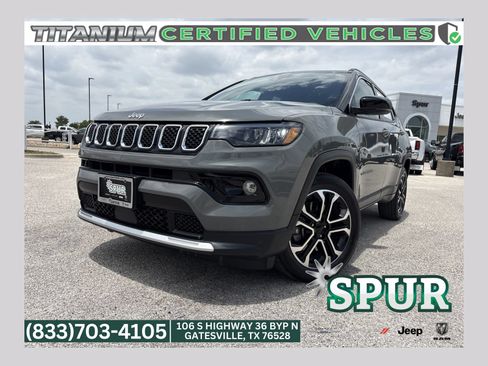 Used 2024 Jeep Compass Limited AWD/4WD image 1