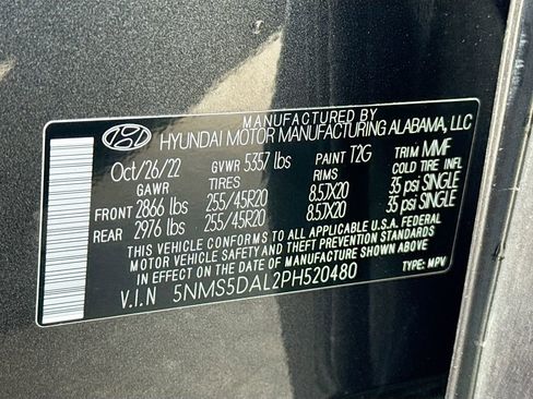 Used 2023 Hyundai Santa Fe Calligraphy image 24