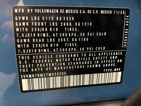 Used 2026 Volkswagen Tiguan SE AWD/4WD image 30