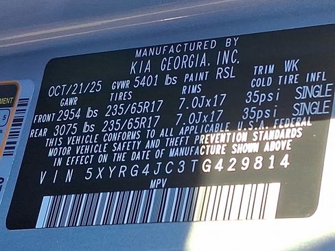 New 2026 Kia Sorento LX image 19