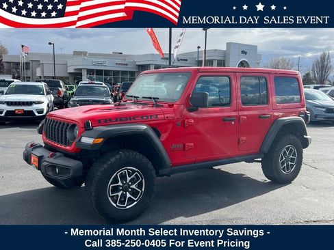 Used 2025 Jeep Wrangler Unlimited Rubicon AWD/4WD image 1