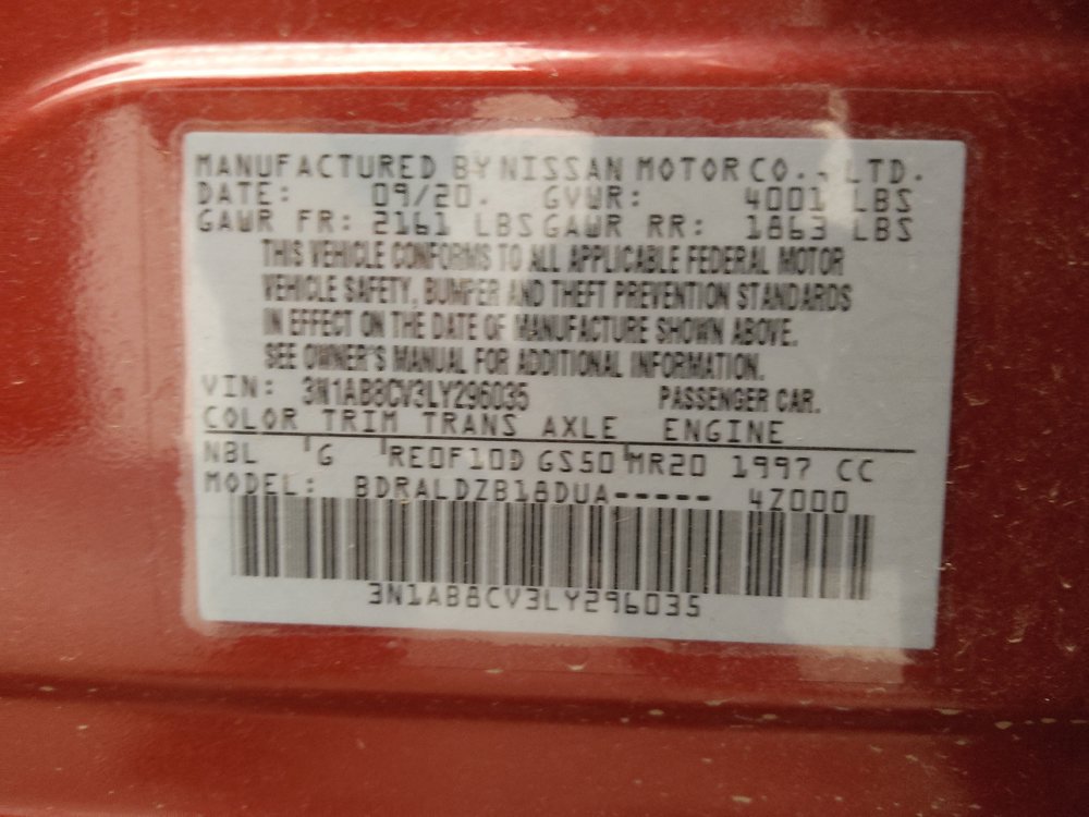 Used 2020 Nissan Sentra SV FWD image 33