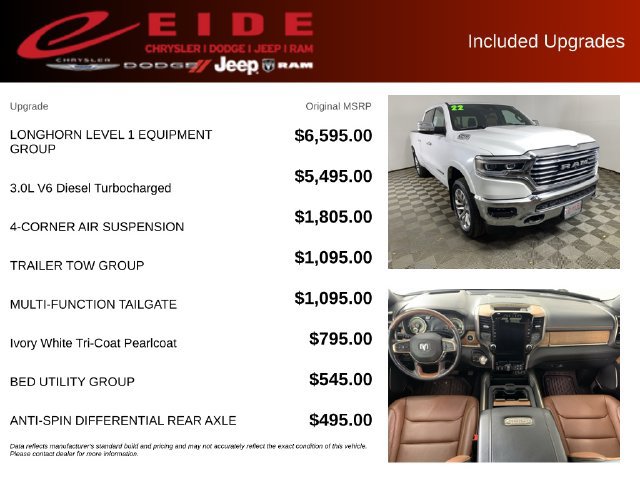 Used 2022 RAM 1500 Limited AWD/4WD image 13